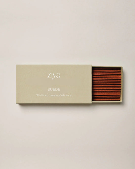 Suede Incense – Wild Mint, Lavender & Cedarwood
